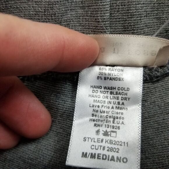 Tea and Rose Los Angeles Grey Jeggings SZ M EUC - Picture 5 of 5